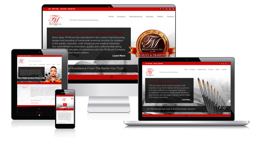 FM Brush Company Website